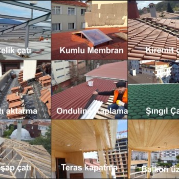 Çatı kumlu mebran